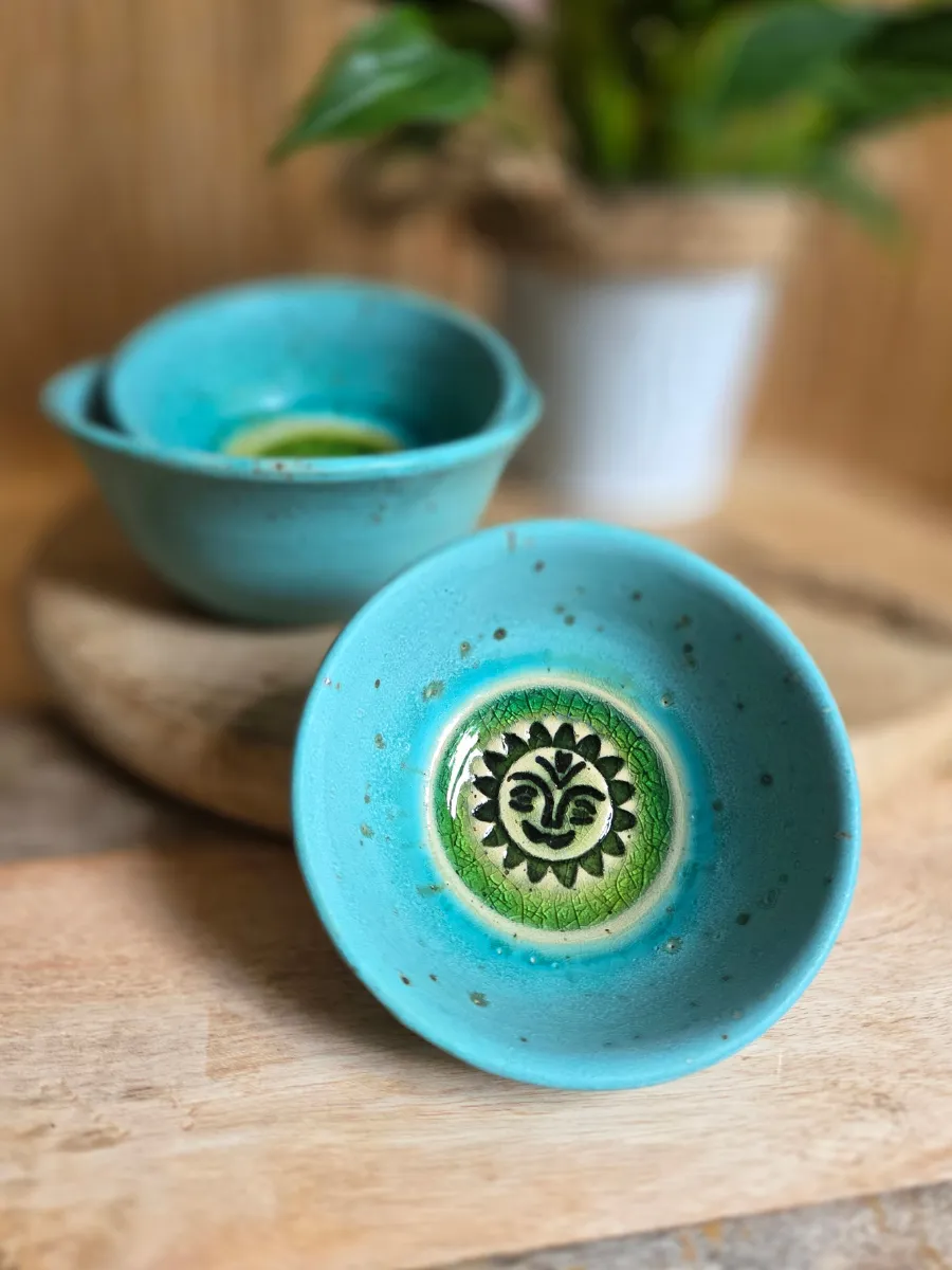 MISKA CERAMICZNA TURKUS SŁOŃCE